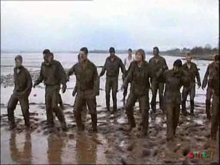 Blue Peter mud scene