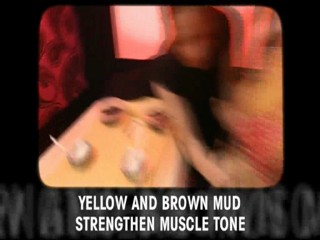 Sarah Cawood - muddy and wet