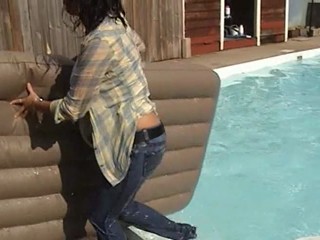 Brook's first pool session (MK test)