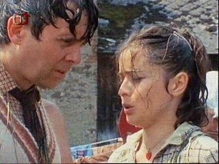 Early 80's  movie with sinking canoe