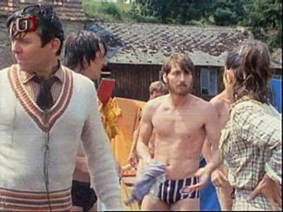 Early 80's  movie with sinking canoe