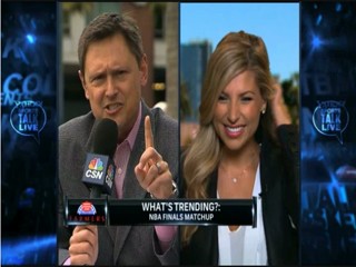 Yahoo Sports Talk NBA Finals bet