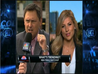 Yahoo Sports Talk NBA Finals bet