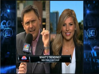 Yahoo Sports Talk NBA Finals bet